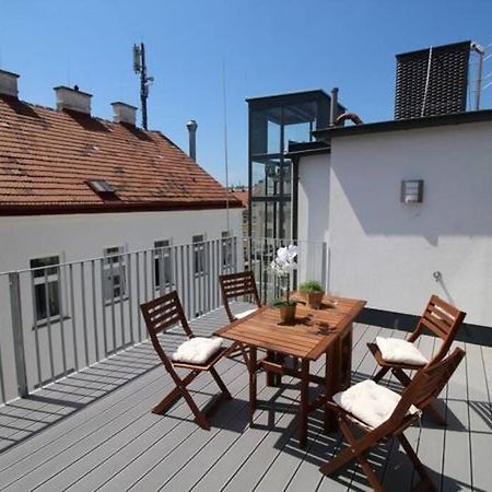 Luxury 2-Floor Rooftop Apartment With Terrace In The City Center 维也纳 外观 照片